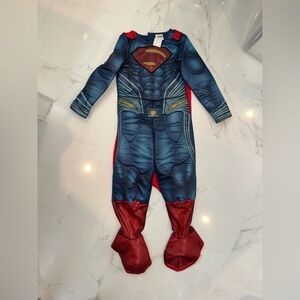 Superman Costume with Cape - Kids sz 4-6
